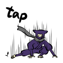 Sticker of the Ninja English version sticker #1372373