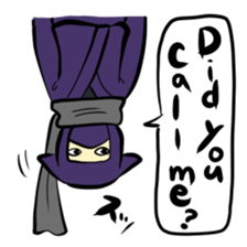 Sticker of the Ninja English version sticker #1372376