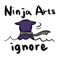 Sticker of the Ninja English version sticker #1372381
