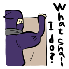 Sticker of the Ninja English version sticker #1372388