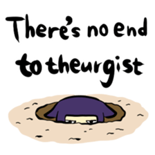 Sticker of the Ninja English version sticker #1372391