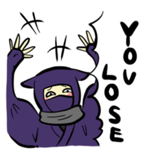 Sticker of the Ninja English version sticker #1372399