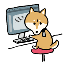 Dog HACHI sticker #1373050
