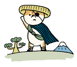 Dog HACHI sticker #1373071