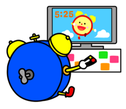 mezamashi-kun sticker #1373316