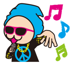 HIP HOP NINJA sticker #1373432