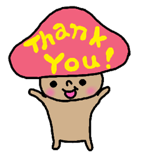 Cute Mushroom sticker sticker #1373819