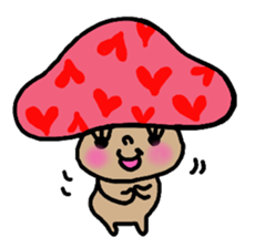 Cute Mushroom sticker sticker #1373828