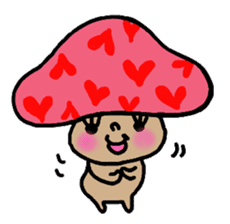 Cute Mushroom sticker sticker #1373828