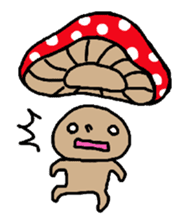 Cute Mushroom sticker sticker #1373846