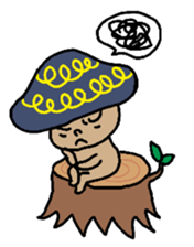 Cute Mushroom sticker sticker #1373852