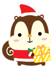 Squly & Friends: Merry Xmas sticker #1373898