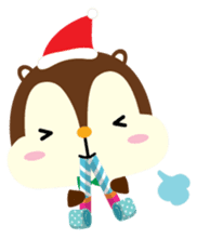 Squly & Friends: Merry Xmas sticker #1373899