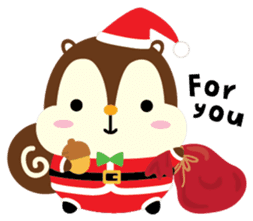 Squly & Friends: Merry Xmas sticker #1373902