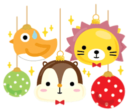 Squly & Friends: Merry Xmas sticker #1373933