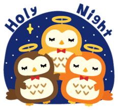 Squly & Friends: Merry Xmas sticker #1373936