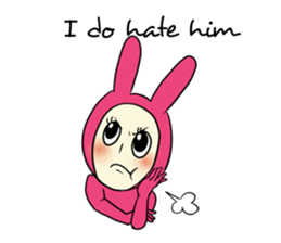 The Pink Girl [ENG] sticker #1374740