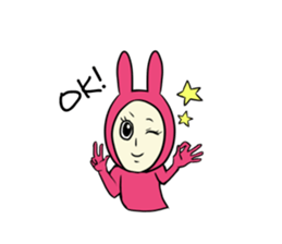 The Pink Girl [ENG] sticker #1374742