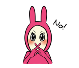 The Pink Girl [ENG] sticker #1374743