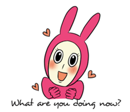 The Pink Girl [ENG] sticker #1374744