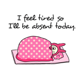 The Pink Girl [ENG] sticker #1374746