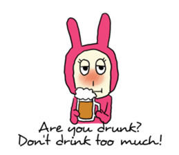 The Pink Girl [ENG] sticker #1374747