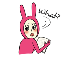 The Pink Girl [ENG] sticker #1374753