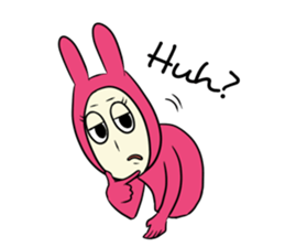 The Pink Girl [ENG] sticker #1374754