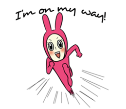 The Pink Girl [ENG] sticker #1374758