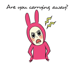 The Pink Girl [ENG] sticker #1374760