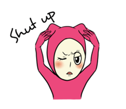 The Pink Girl [ENG] sticker #1374762