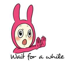 The Pink Girl [ENG] sticker #1374763