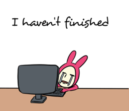 The Pink Girl [ENG] sticker #1374766