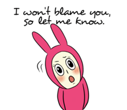 The Pink Girl [ENG] sticker #1374767