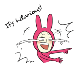 The Pink Girl [ENG] sticker #1374770