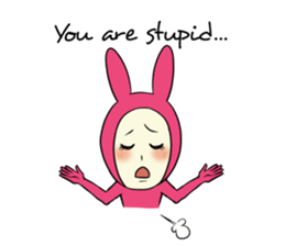 The Pink Girl [ENG] sticker #1374771
