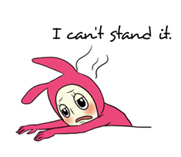 The Pink Girl [ENG] sticker #1374774