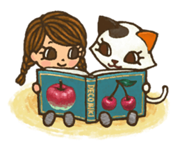 Odeco-chan and Nikki sticker #1374778