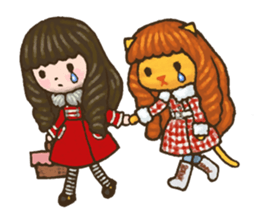 Odeco-chan and Nikki sticker #1374785