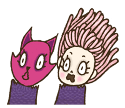 Odeco-chan and Nikki sticker #1374786