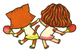 Odeco-chan and Nikki sticker #1374788