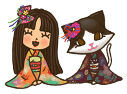 Odeco-chan and Nikki sticker #1374793