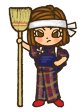 Odeco-chan and Nikki sticker #1374805