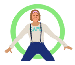 80's friends sticker #1374858