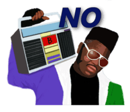 80's friends sticker #1374863