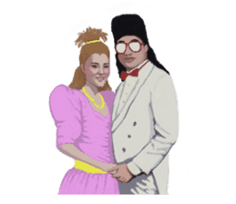 80's friends sticker #1374878