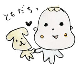 Mochi baby sticker #1375529