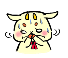 girly goat May sticker #1375686