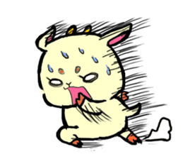 girly goat May sticker #1375690