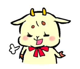 girly goat May sticker #1375702